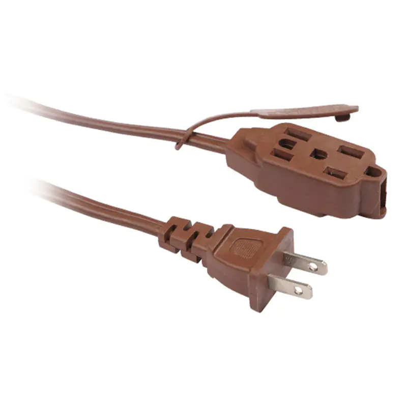 สายไฟต่อในครัวเรือน American Standard Spt 12v พร้อมปลั๊กสองขาและปลั๊กหลายช่อง FP-690,FP-691,FP-692,FP-693,FP-688,FP-689
